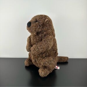 Douglas Cuddle Toys Chuckwood Groundhog 12” #251 Brown Ground Hog Beaver Plush